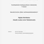 Seminararbeit Vorlage Erstaunlich Seminararbeit Fom Digitale Distribution Aktuelle Ansätze