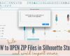 Silhouette Studio Vorlagen Download Schönste How to Open Zip Files In Silhouette Studio Download Oliv