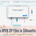 Silhouette Studio Vorlagen Download Schönste How to Open Zip Files In Silhouette Studio Download Oliv