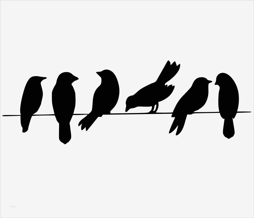 Silhouette Studio Vorlagen Download Süß Birds A Wire Silhouette