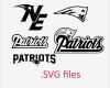 Silhouette Studio Vorlagen Download Süß New England Patriots Svg Files for Silhouette Studio and