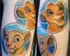 Simba Tattoo Vorlage Fabelhaft Simba and Nala Tattoo by atomiccircus On Deviantart