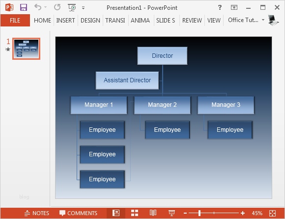 Free Animated Vertical Organizational Chart Powerpoint Template Inono Icu Hot Sex Picture 1897