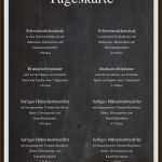 Speisekarte Englisch Vorlage Erstaunlich Speisekarten Und Menükarten Blackboard Menu Flyer Von Chris