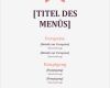 Speisekarte Vorlage Erstaunlich 77 Kostenlose Speisekarten Vorlagen Zum Selbst Gestalten