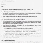 Sponsoring Vertrag Vorlage Neu Maklervertrag Muster Zum Download