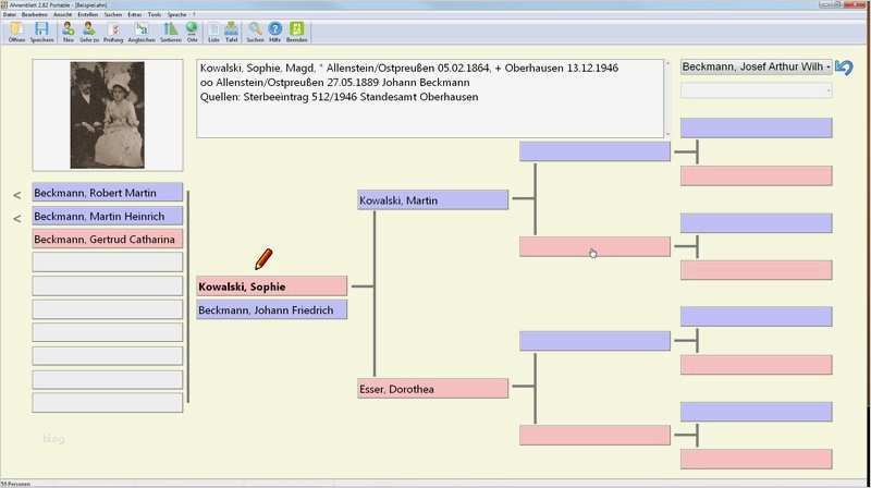 Stammbaum Software Ahnenforschung am PC – GIGA