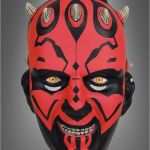 Star Wars Masken Basteln Vorlagen Angenehm Darth Maul Halbmaske Star Wars Kostümpalast