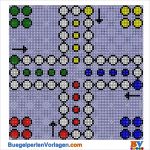 Steckperlen Vorlagen Luxus Brettspiel Mensch ärgere Dich Nicht Bügelperlen