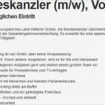 Stellenanzeige Vorlage Zeitung Angenehm Wien Kuriose Internet Stellenanzeige Nach Rücktritt Von