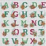 Stickbilder Kindergarten Vorlagen Angenehm Weihnachtliches Alphabet Sticken Entdecke Zahlreiche