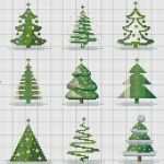 Stickbilder Kreuzstich Vorlagen Fabelhaft Christmastrees Kreuzstich Pinterest