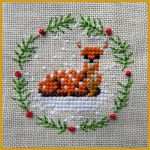 Stickbilder Kreuzstich Vorlagen Neu Little El Cross Stitch ornament Kreuzstich Deko