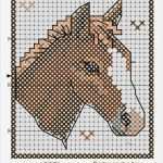 Stickbilder Vorlagen Cool Horse Head Arts &amp; Crafts Cross Stitch