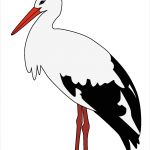 Storch Vorlage Erstaunlich Pin Storch On Pinterest