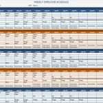 Store Check Vorlage Schönste Free Weekly Schedule Templates for Excel Smartsheet