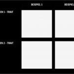 Storyboard Vorlage Erstaunlich Charaktereigenschaften Vorlage Storyboard Von De Examples