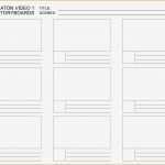 Storyboard Vorlage Luxus Storyboard Template Word