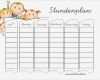 Stundenplan Vorlage Cool Stundenplan Kind Schule Ausmalen