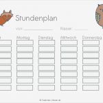 Stundenplan Vorlage Mit Uhrzeit Einzigartig Stundenplan Vorlagen