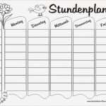 Stundenplan Vorlage Pdf Schönste Stundenplan Zum Ausmalen Schule Ausmalen