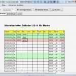 Stundenzettel Excel Vorlage Kostenlos 2016 Angenehm Stundenzettel Download