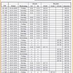 Stundenzettel Vorlage 2017 Pdf Fabelhaft Stundenzettel Excel 2017 – Gehen