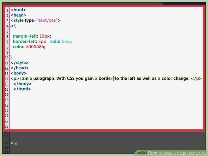 Stylesheet Css Vorlagen Hübsch How to Style A Page Using Css 13 Steps