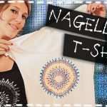 T Shirt Bemalen Mit Kindern Vorlagen Cool Diy Nagellack T Shirt