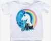 T Shirt Bemalen Mit Kindern Vorlagen Genial Kinder T Shirt Mit Namen Für Mädchen Handgemalt Einhorn