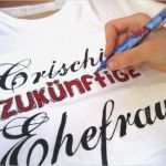 T Shirts Selbst Bemalen Anleitungen Und Vorlagen Cool Blendwerk Ein T Shirt Zum Junggesellinnen Abschied