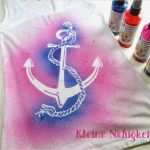 T Shirts Selbst Bemalen Anleitungen Und Vorlagen Hübsch Kleine Nähigkeiten Marabu Fashionspray T Shirt Selbst