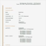 Tabellarischer Lebenslauf Vorlage Elegant Tabellarischer Lebenslauf Vordruck Bewerbung