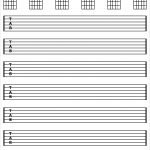 Tabulatur Gitarre Vorlage Fabelhaft Printables Free Guitar Tab Google Zoeken