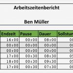 Tätigkeitsnachweis Vorlage Excel Fabelhaft Zeiterfassung Mit Excel – 8 Kostenlose Stundenzettel