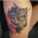 Tattoo Banderole Vorlagen Cool Tattoo Einhorn Mit Perlen