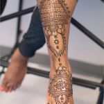 Tattoo Vorlagen Best Of Tattoovorlage Henna Fuss Und Bein