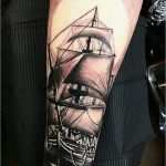 Tattoo Vorlagen Handrücken Cool Tattoo Piratenschiff Auf Dem Unterarm