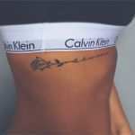 Tattoo Vorlagen Klein Genial Bloom Rose Tattoo Calvin Klein Sports Bra