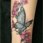 Tattoo Vorlagen Schmetterling Best Of butterfly with Flowers Tattoo Design Ideas