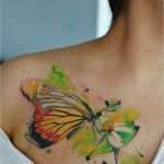 Tattoo Vorlagen Schmetterling Luxus 30 Blumen Tattoo Motive Im Trendigen Wasserfarben Look