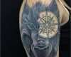 Tattoo Vorlagen Wolf Angenehm Kompass Tattoo Bedeutung Der Motive Bilder Und Coole