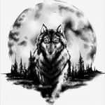 Tattoo Vorlagen Wolf Wunderbar Die 25 Besten Ideen Zu Mond Tattoos Auf Pinterest