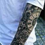 Tattoos Männer Vorlagen Genial Tattoo Unterarm Sleeve Blumen Uhr Tattoos