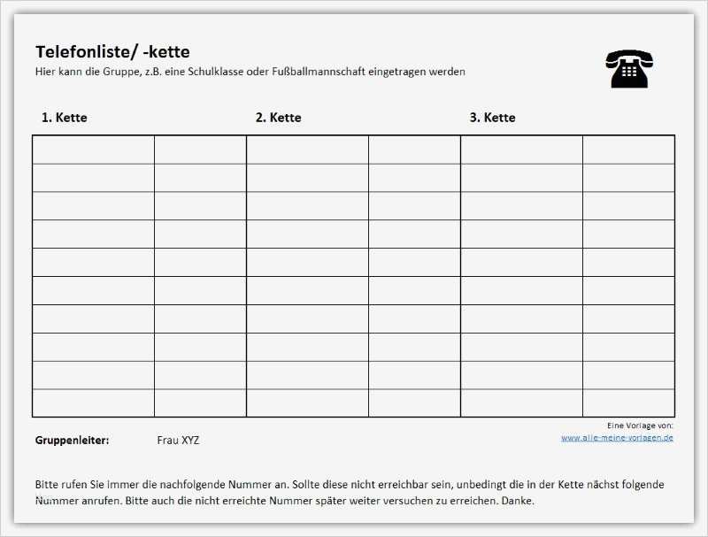 Telefonliste Vorlage Kostenlos Genial Telefonliste ...