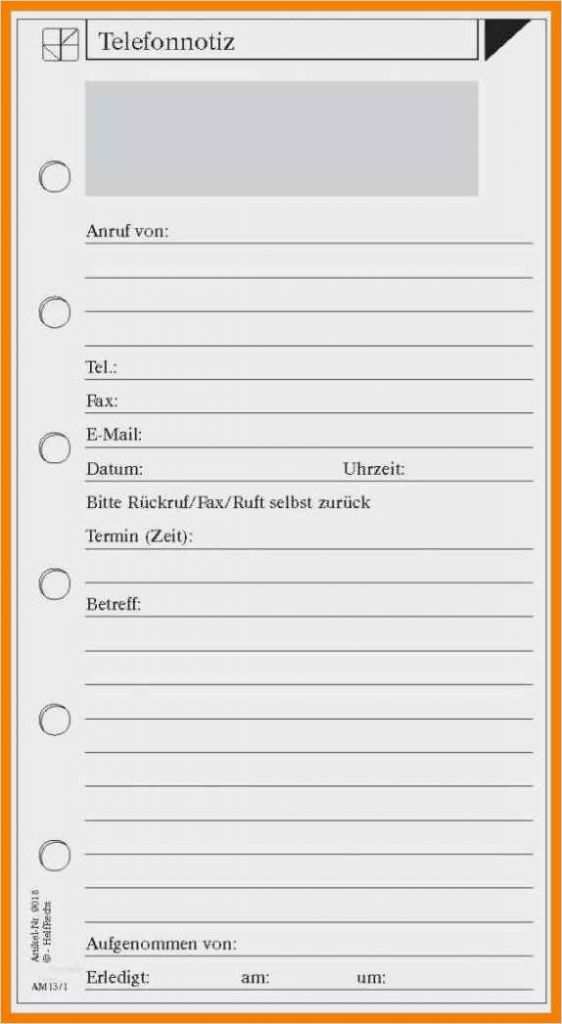 Telefonnotiz Vorlage Genial 15 Kurzbrief Vorlage Pdf ...