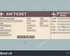 Ticket Vorlage Großartig Boarding Pass Template