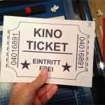 Ticket Vorlage Zum Bearbeiten Kostenlos Neu Wel E to the Movies Kinogutschein Selber Basteln