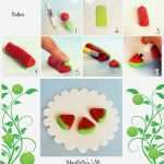 Tiere Kneten Vorlagen Erstaunlich Blackbettyslab Mini Watermelon Slices