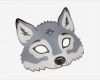 Tiermasken Vorlagen Kostenlos Einzigartig Wolf Maske Zum Ausdrucken
